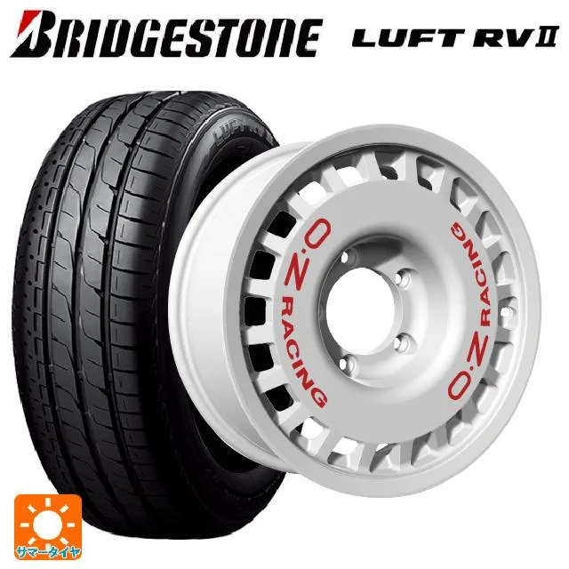 送料無料 サマータイヤホイールセット 215/65R16 98H ブリヂストン ルフトRV2(日本製) 正規品 # オーゼット レーシング ラリーレー