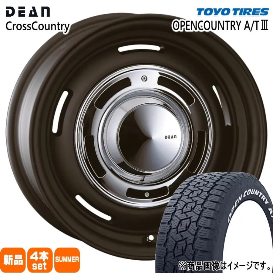 GN系 アウトランダー  トーヨータイヤ 235/60R18 103H OPENCOUNTRY A/T3 夏用 サマータイヤ DEAN CROSS COUNTRY 18インチ