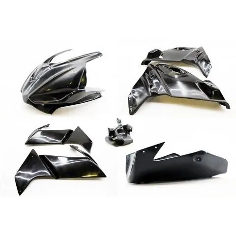A-TECH エーテック サイドカウルカバー 素材：FRP黒(FB) / クリアー塗装：なし RS660 APRILIA アプリリア サイドカウル・サイドカバー カウル関連 外装