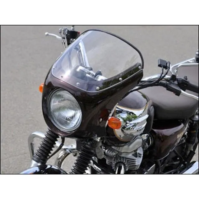 CHIC DESIGN シックデザイン ロードコメット クラシック カラー：ルミナスビンテージレッド / スクリーンカラー：スモーク W400 W650 W800 KAWASAKI カワサキ