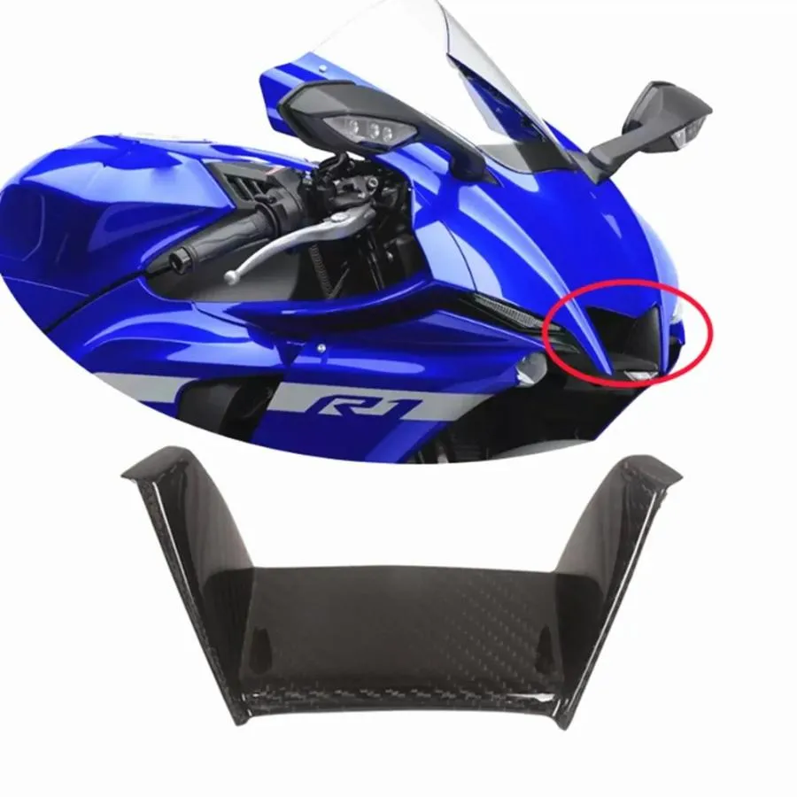 【並行輸入品】カーボンバイク 二輪フロントエアインテークパネルカバー バイク 二輪フェアリングアクセサリー ヤマハYZF-R1 2020 2021 2022 2023 r1 r1m