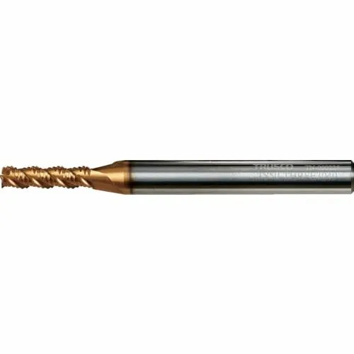 TRUSCO(トラスコ) 高能率粗加工用ラフィングエンドミル(ねじれ角45°)5.0 TS50-THRFE3050