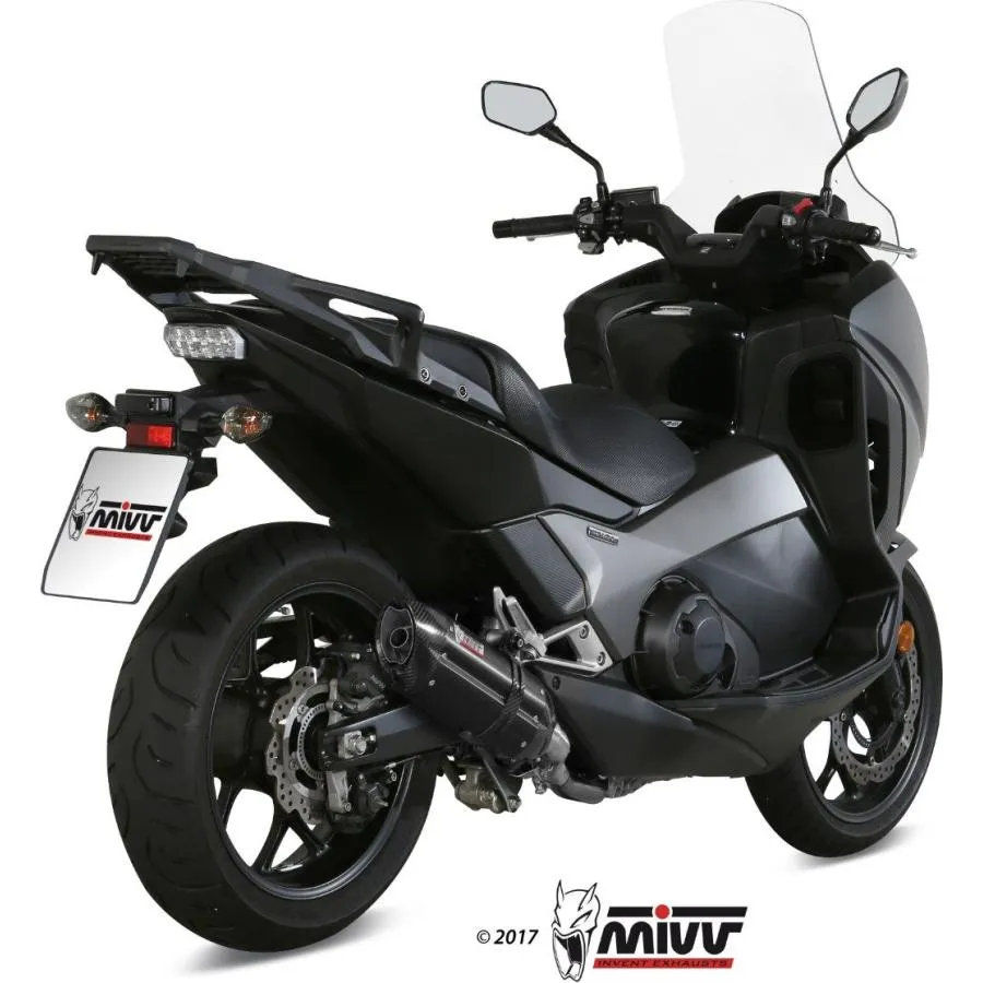 MIVV ミヴ SUONO BLACK スリップオンマフラー インテグラ750 NC750S NC750X HONDA ホンダ マフラー