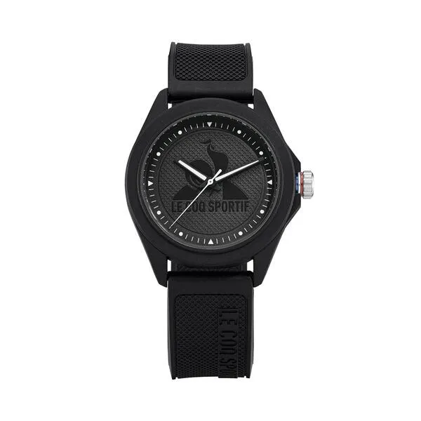 ルコックスポルティフ レディース アクセサリー 腕時計 モノクロ Le Coq Sportif Women Monochrome Black Plastic Strap Watch Black ブラック