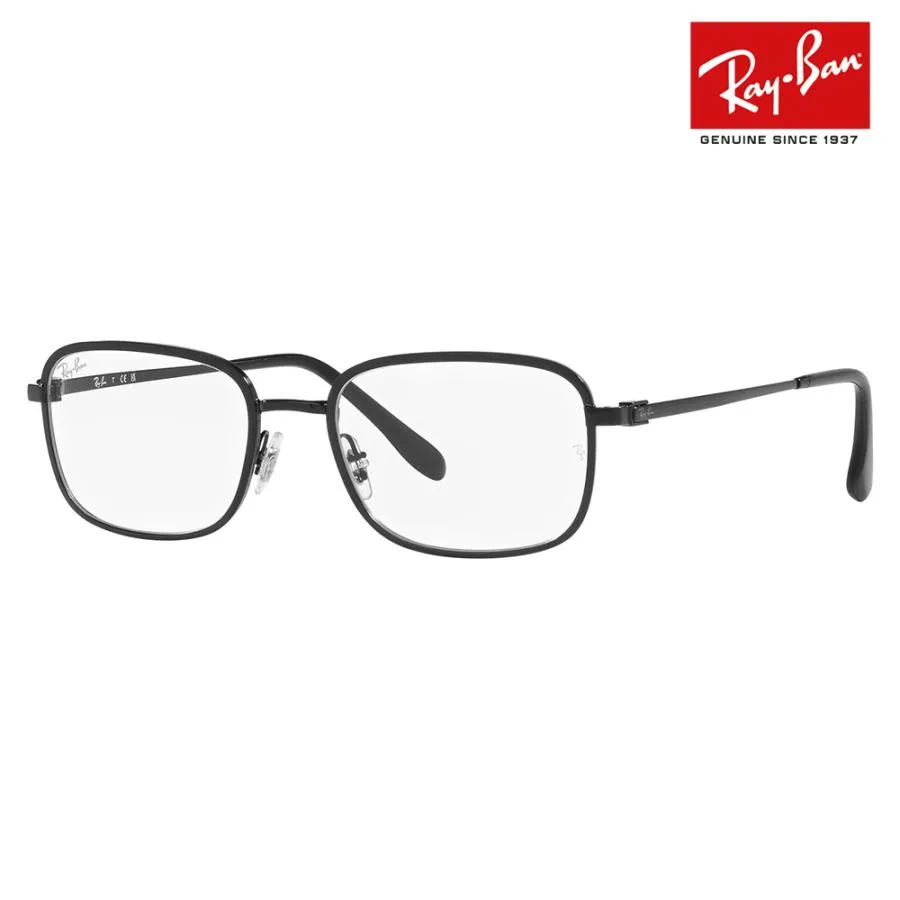 レイバン メガネ フレーム 純正レンズ対応 Ray-Ban RayBan RX6495 2509 52 54 伊達眼鏡 スクエア シートメタル フレーム メンズ フレーム