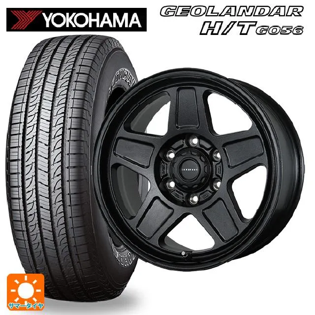 送料無料 サマータイヤホイール 4本セット 195/80R15 107/105L ヨコハマ ジオランダー H/T G056 ホワイトレター 正規品 ト