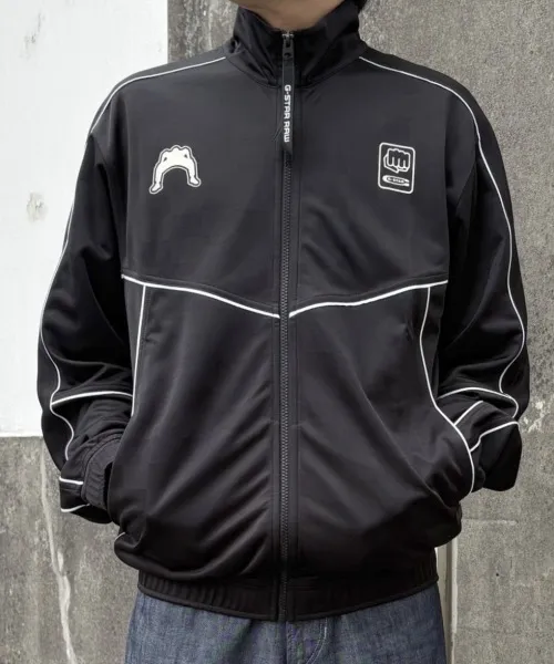 ジャージ FOOTBALL TRACK TOP ZIP THRU/フットボールジャージートラックトップ/スタンドカラーサッカージャケット メンズ