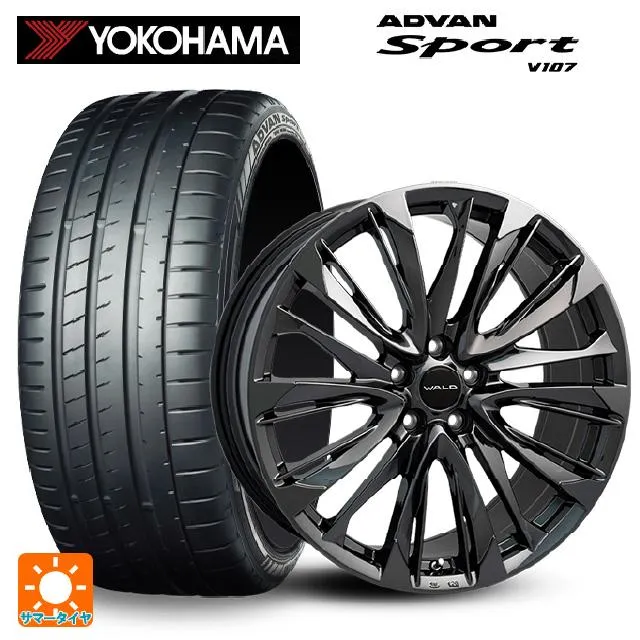 レクサス LM(TAWH15W)用 245/35R22 97Y XL ヨコハマ アドバンスポーツ V107 正規品 ジェニュインライン FS001