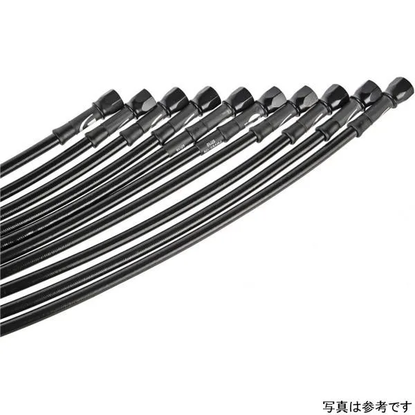 THU-54-99-250BLK サンダーバイク ブレーキライン 21インチ 黒 HD店