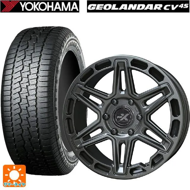 送料無料 サマータイヤホイールセット 195/65R16 92H ヨコハマ ジオランダー CV G058 正規品 共豊 PPX MK6 16-7J