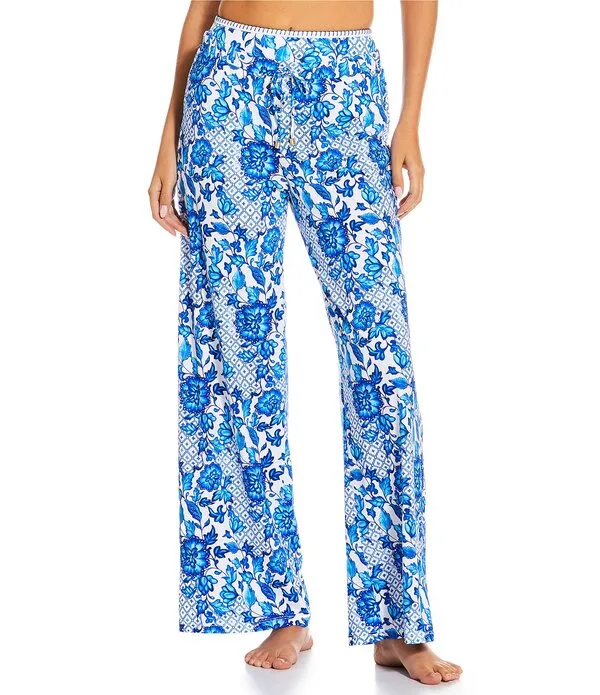 ギブソンアンドラティマー レディース ボトムス カジュアルパンツ Gibson \u0026 Latimer Casablanca Pant Swim Cover-Up Blue ブルー