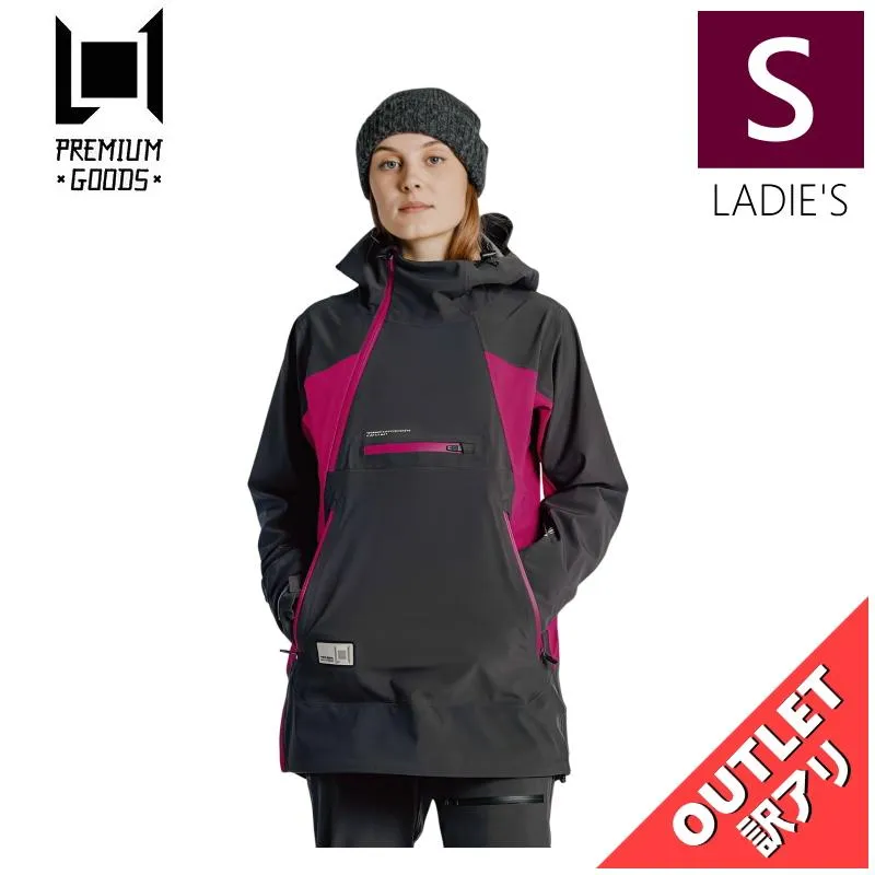 【OUTLET】22-23 L1 ATLAS JKT PHANTOM FUCHSIA Sサイズ レディース スノーボード スキー スノボウェア ジャケット JACKET 日本正規品