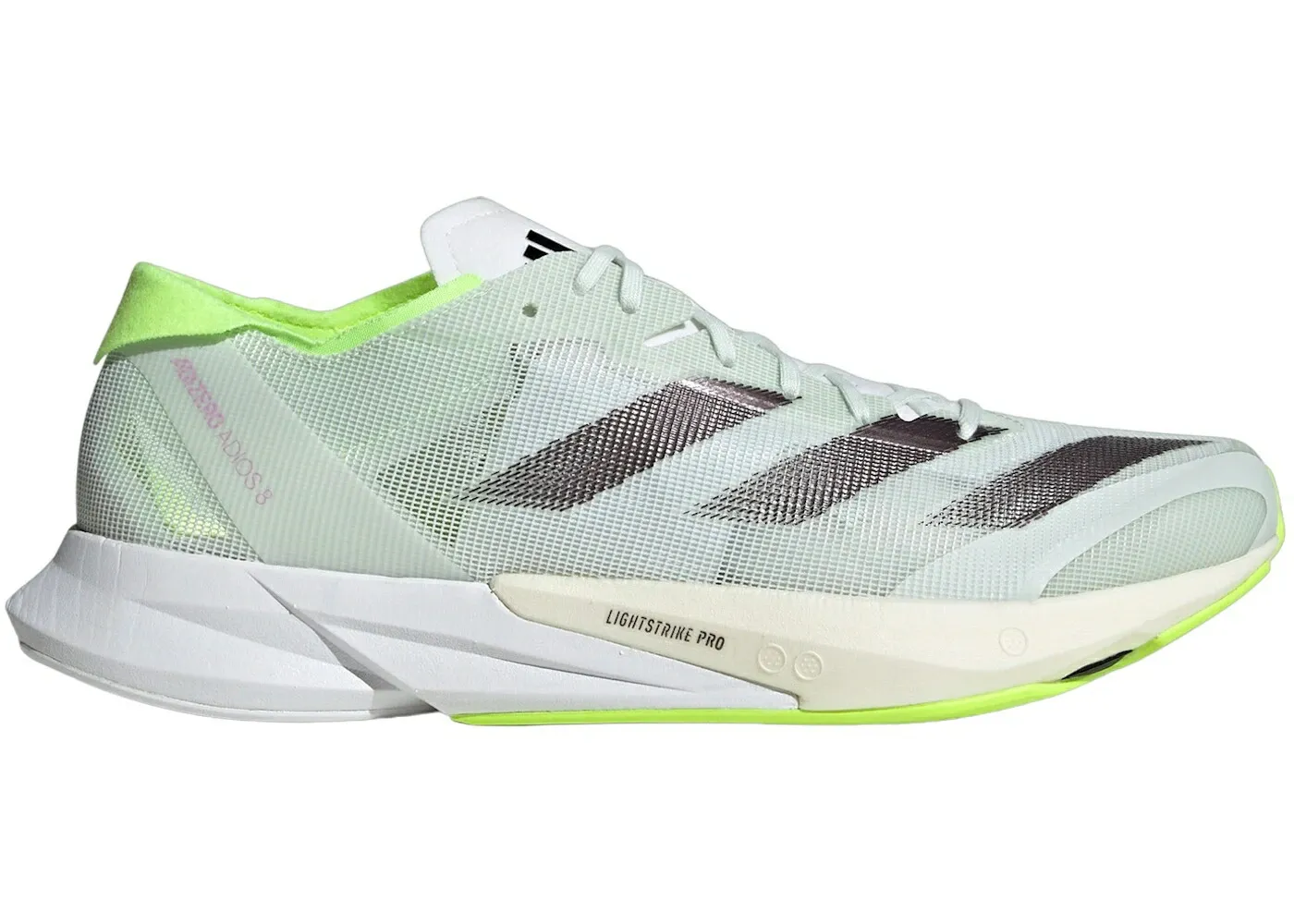 アディダス アディゼロ アディオス 翡翠 ジェード MET. スニーカー メンズ ADIDAS ADIZERO ADIOS 8 CRYSTAL JADE AURORA LUCID LEMON / CRYSTAL JADE AURORA MET. LUCID