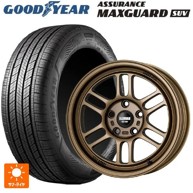 送料無料 サマータイヤホイールセット 215/70R16 100H グッドイヤー アシュアランス マックスガード SUV エンケイ オールロード RP