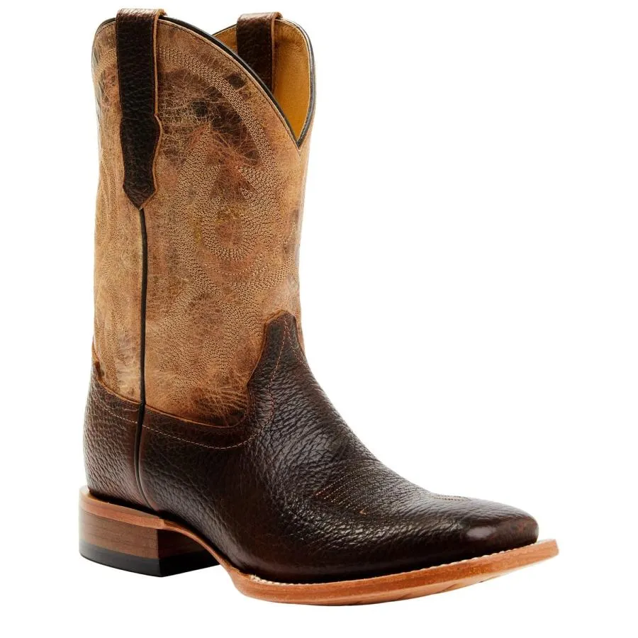 【並行輸入品】Cody James メンズ ウェイドカウボーイブーツ 幅広スクエアトゥ BCJFA22L7 1, ブラウン, 9 Cody Ja