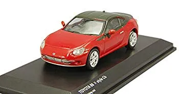 【中古】京商オリジナル 1/64 トヨタ 86 Xスタイル Cb ライトニングレッド 完成品 qqffhab