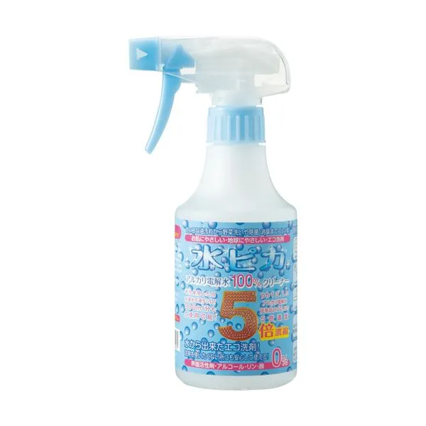 【ポイント20倍】（まとめ）アール・ステージアルカリ電解水クリーナー 水ピカ スプレーボトル 300ml 1本【×10セット】