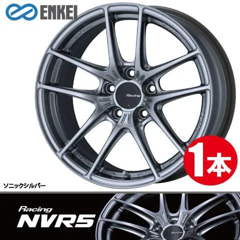 日本製 激安特価！ 1本価格 ENKEI Racing NVR5 SS 18inch 5H114.3 8.5J+35 エンケイ レーシング