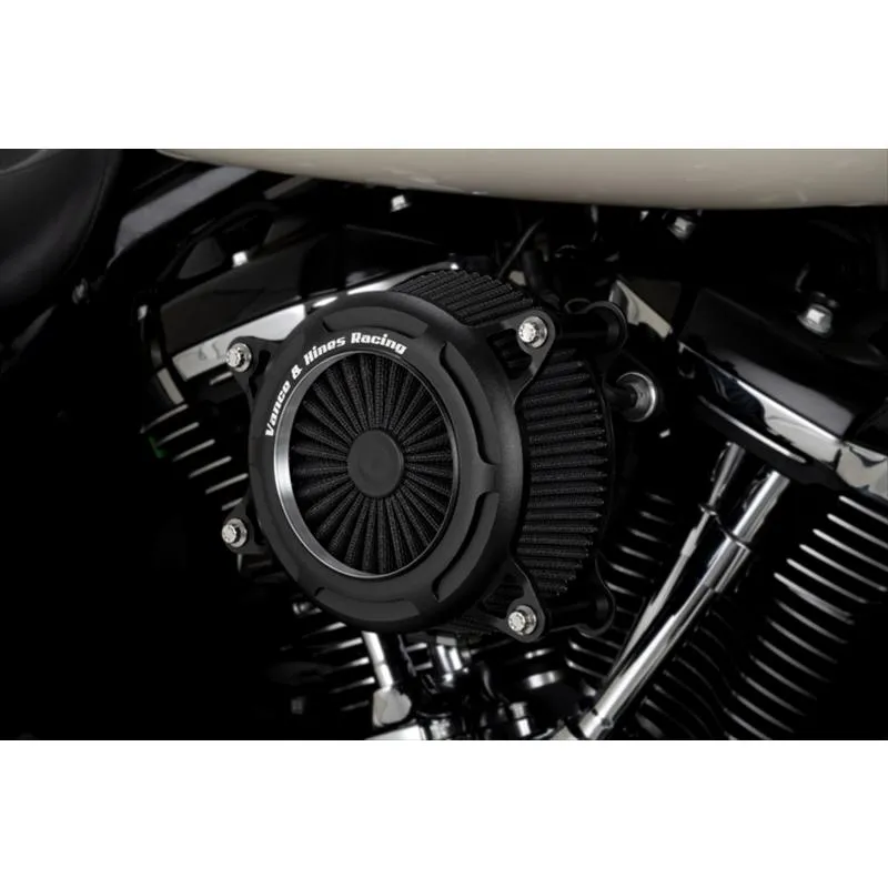 バイクパーツ バンスアンドハインズ VO2 エアインテイク ONYX ブラック M8 17-24(VVT除く) 41118
