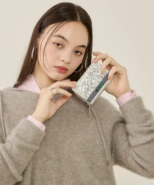財布 3FOLD WALLET プラチナムプラネットW レディース