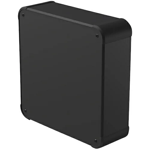 タカチ ( タカチ電機工業 ) アルミコントロールボックス ( AUX66-43-16AH-BB ) (株)タカチ電機工業 【メーカー取寄】