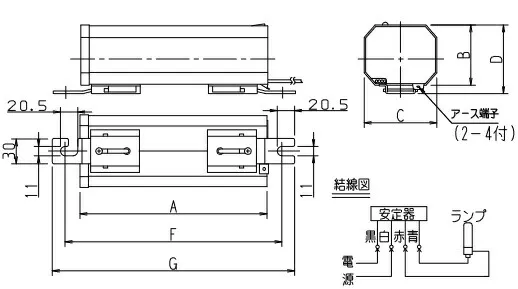 岩崎電気 MS1.5TCP2A43 安定器 セラルクス・セラルクスT・セラルクスTD・ハイラックス用 150W用 一般形高力率  IWASAKI Σ[Z]
