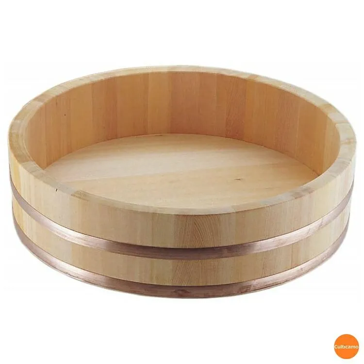 木製銅箍 飯台 サワラ材 54cm 3升用 BHV-01