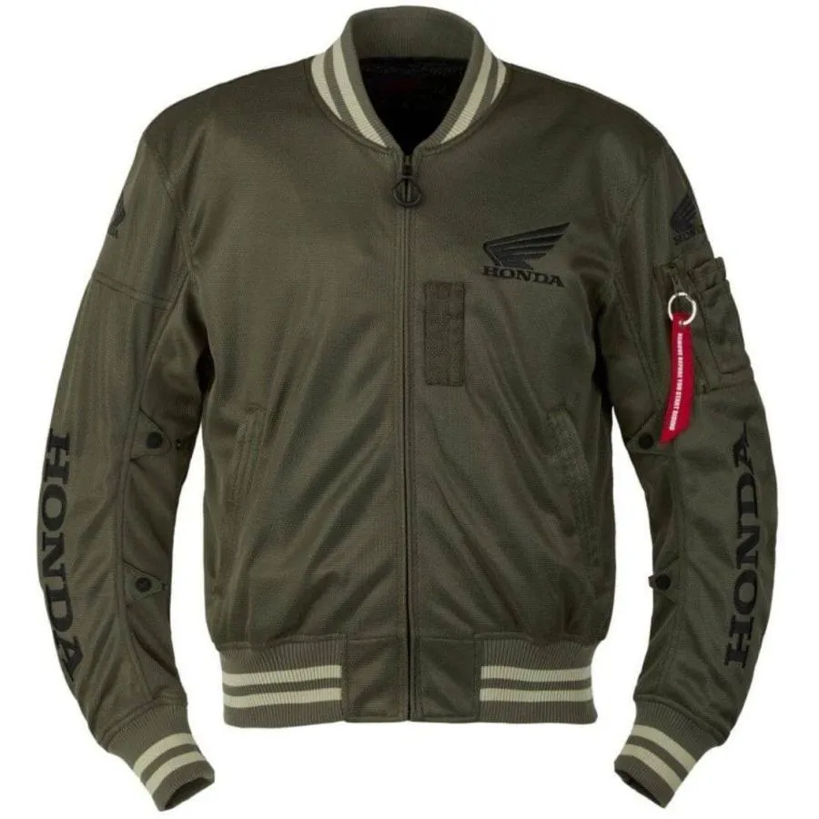 HONDA RIDING GEAR ホンダ ライディングギア ストリートメッシュブルゾン サイズ：M (0SYES83AAM) メッシュジャケット ジャケット アパレル