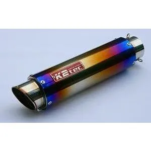K2TEC ケイツーテック 汎用サイレンサー チタン STD M1 86・280・60.5／P50 バンド 補修・汎用サイレンサー マフラー