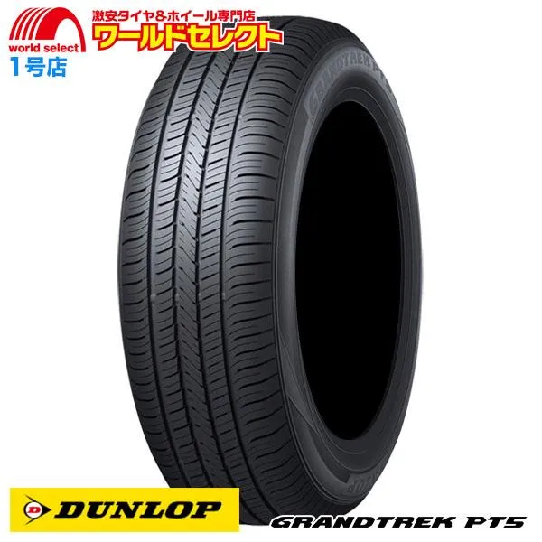 送料無料 2本セット 225/65R17 102V ダンロップ GRANDTREK PT5 SUV用 サマータイヤ 夏 新品 DUNLOP グラントレック 225/65/17 225/65-17インチ