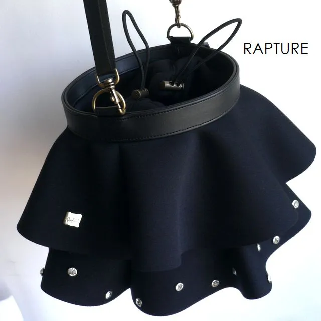 【Rapture ラプチャー】バッグ ティアード ネイプルズ クリスタルエディション SH943CR ブラック/クリスタル