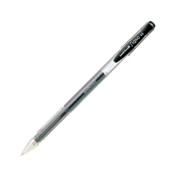【クーポン配布中】(まとめ) 三菱鉛筆 ゲルインクボールペンユニボール シグノ スタンダード 0.5mm 黒 UM100.24 1本  【×100セット】