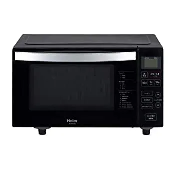 【中古】 ハイアール 電子レンジ 18L ブラックHaier Think Series フラットタイプ JM-FH18G-K