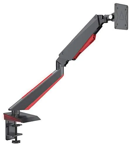 JAPANNEXT JN-ARM-GE22V[液晶ディスプレイアーム ゲーミングモニター用 LED内蔵 ガス式 クランプ対応 15-34インチ対応 耐荷重8kg 4軸]