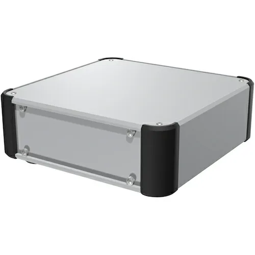 タカチ ( タカチ電機工業 ) パネル脱着EMCシールドケース ( AUPE66-43-43RH-SB ) (株)タカチ電機工業 【メーカー取寄】