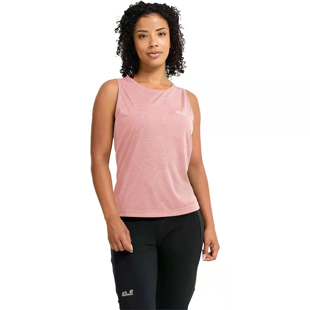 JACK WOLFSKIN Wildtrail ノースリーブTシャツ （ Rosegarden ）  [t]