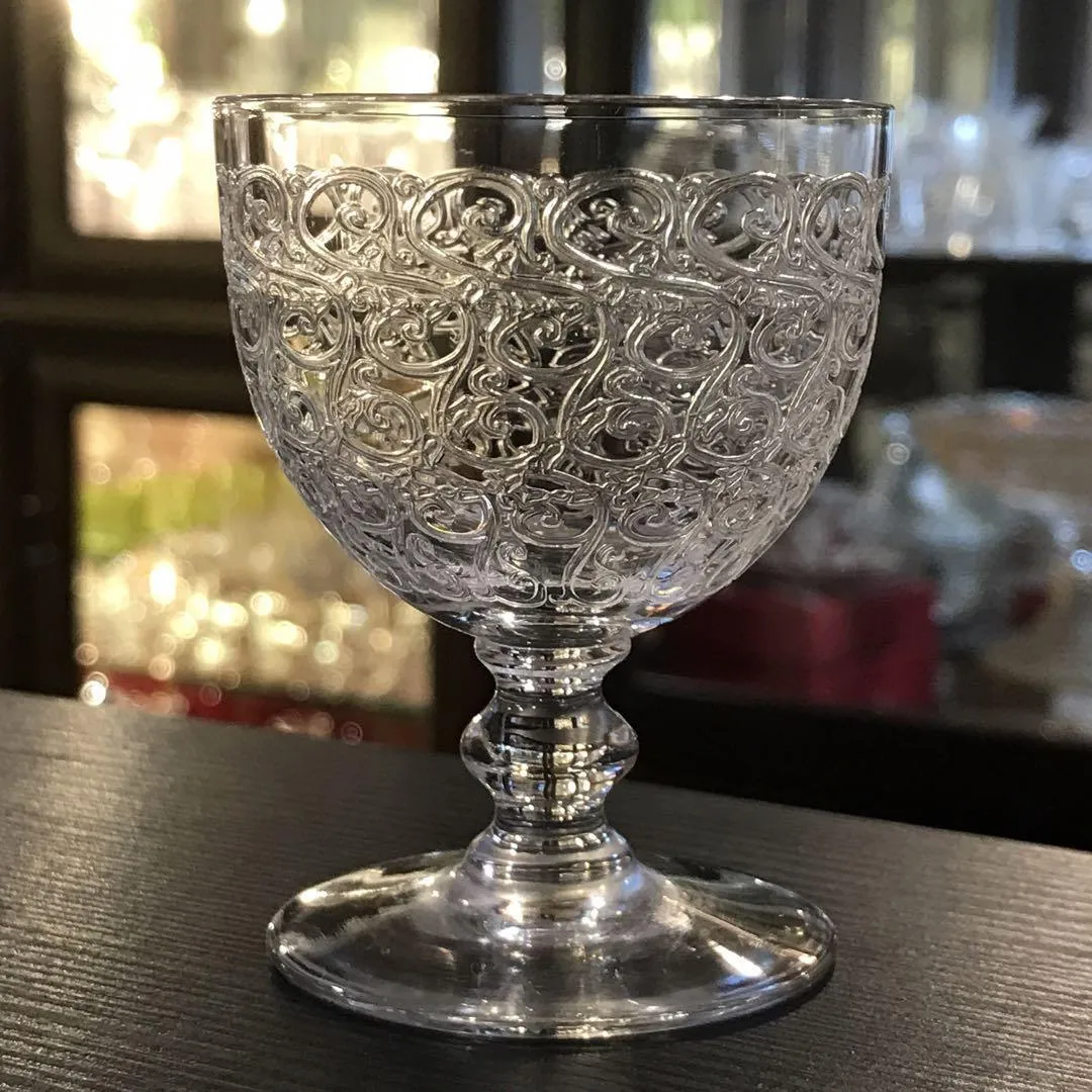 極稀少オールドバカラBACCARATローハンRohanポルトワイングラス7.5cm アンティーク フランス