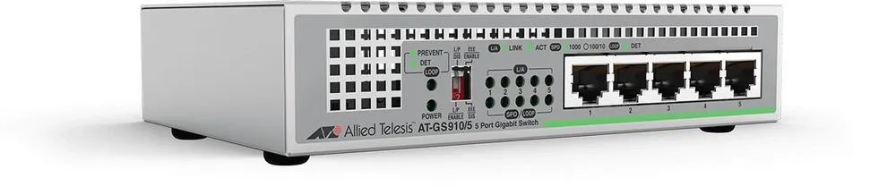 【中古】AT-GS910/5 レイヤー2スイッチ
