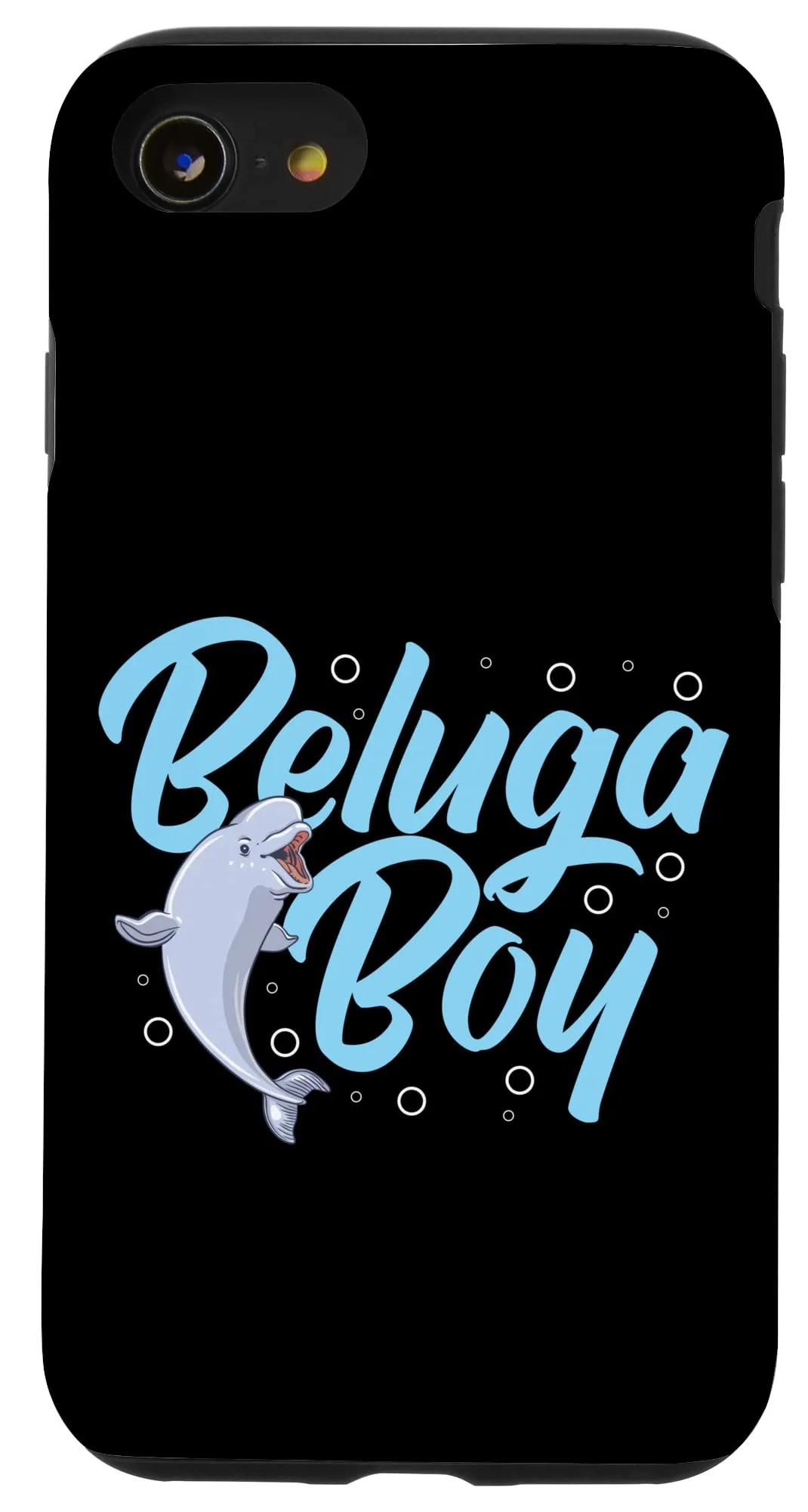 iPhone SE (2020) / 7 / 8 Beluga Boy Cetacean Beluga クジラ スマホケース