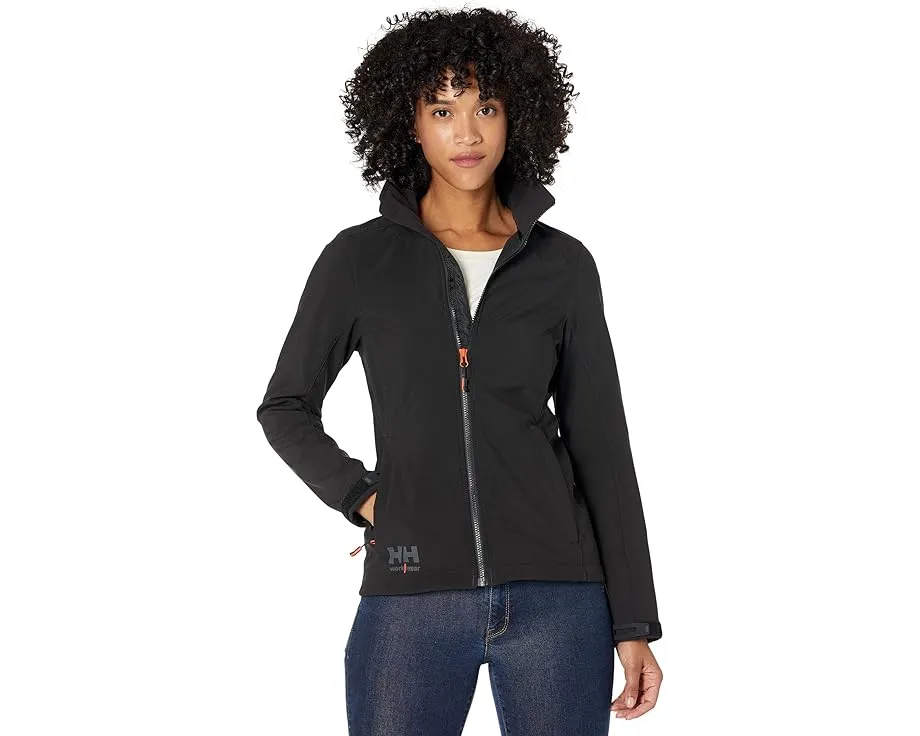 ヘリーハンセン ジャケット 黒色 ブラック SOFTシェルジャケット レディース 【 HELLY HANSEN LUNA SOFTSHELL JACKET / BLACK 】