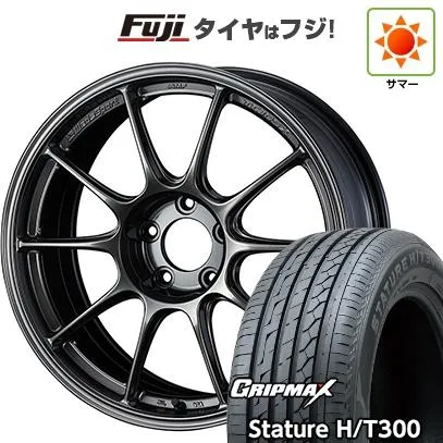 【新品国産車用5穴114.3】 | 夏タイヤ ホイール4本セット | 235/55R18 | スタチャー H/T300 BSW | WedsSport TC-105X 18インチ