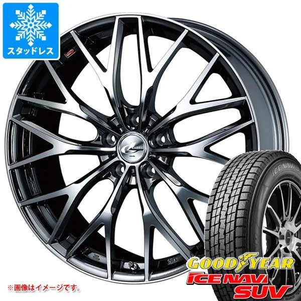 スタッドレスタイヤ グッドイヤー アイスナビ SUV 235/60R18 107Q XL レオニス MX 8.0-18