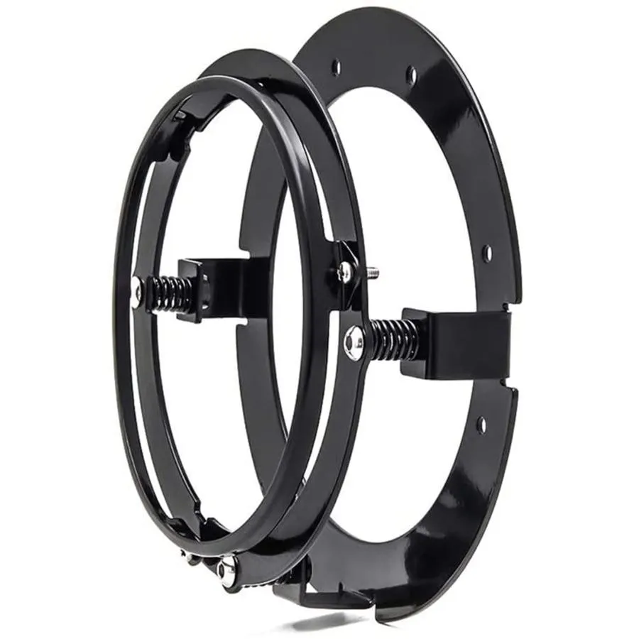 【並行輸入品】UTVIUNCT ユニバーサル 5.75インチ オートバイ LED ヘッドライト取付ブラケット 5 3/4インチ モーターバイク