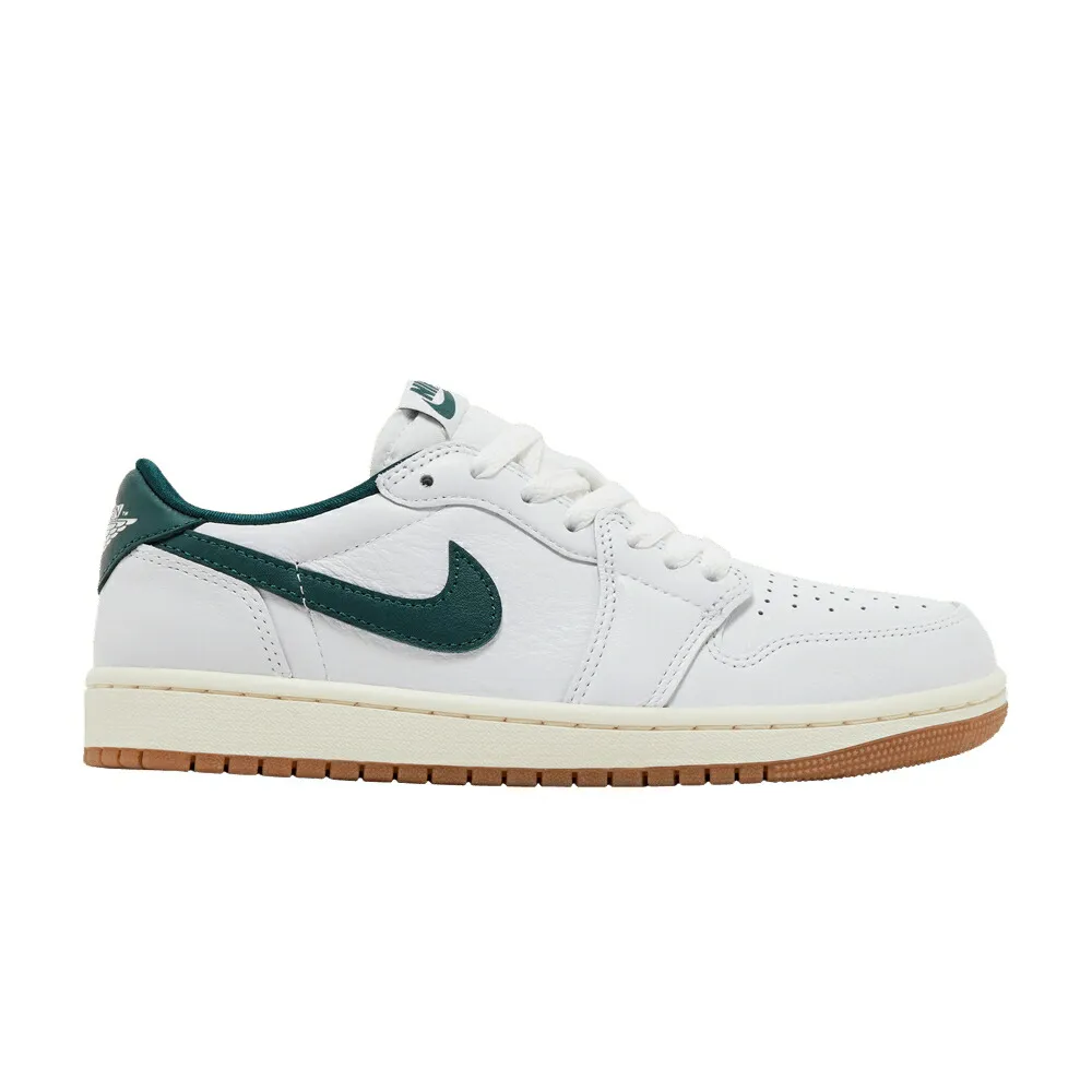 ナイキ 白色 ホワイト 緑 グリーン エアジョーダン OXIDIZED GREEN スニーカー レディース AIR JORDAN WMNS AIR JORDAN 1 RETRO LOW OG / WHITE OXIDIZED GREEN SAIL