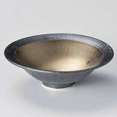 【まとめ買い10個セット品】和食器 ツ057-218 本窯金彩4.0菊型反小鉢【ECJ】