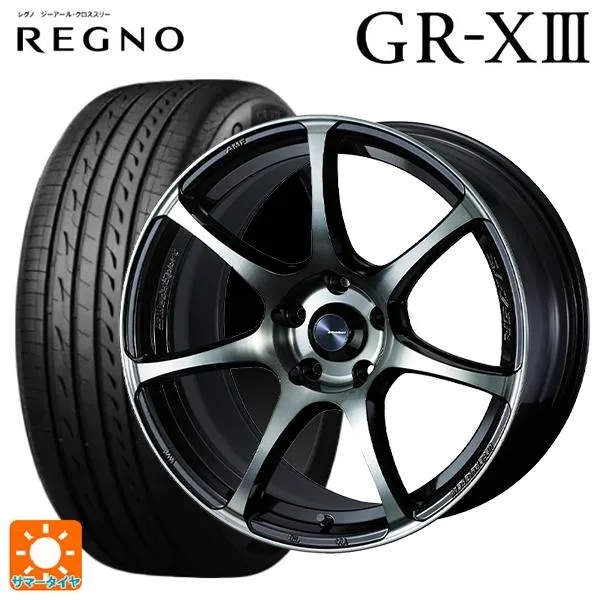 トヨタ GRヤリス(PA系)用 255/35R18 90W ブリヂストン レグノ GR-X3 正規品 # ウェッズスポーツ SA75R
