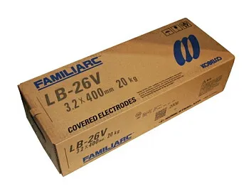 溶接棒 鉄用 立向用 神戸製鋼 (KOBELCO) 低水素系溶接棒 LB-26V 3.2mm*400mm 20kg