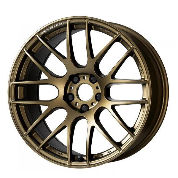 WORKエモーション M8R アッシュドチタン 19インチ 8.5J 5H114.3 +38 アルミホイール単品 4本セット 送料無料