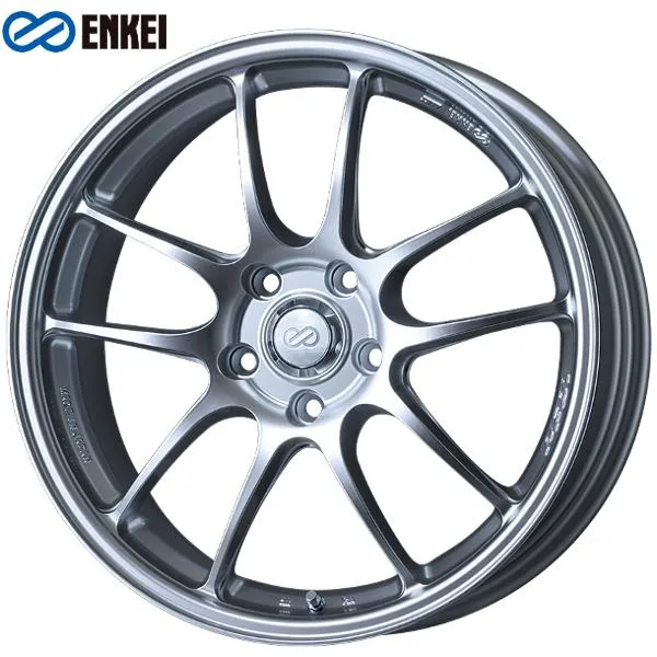 エンケイ パフォーマンス ライン PF01 アルミホイール 18×7.5J 5/114.3 +45 スパークルシルバー
