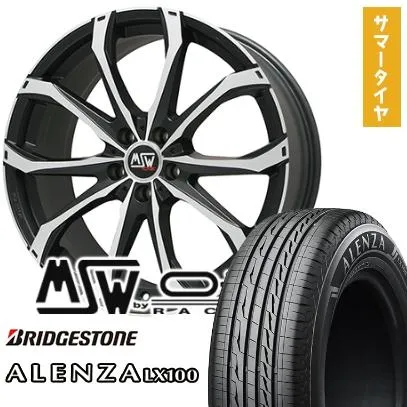 235/50R20 夏タイヤ ホイール4本セット BRIDGESTONE アレンザ LX100 (5/114車用) MSW 48 20インチ